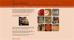 Desktop Screenshot of annspottery.com